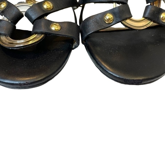 Liz Claiborne Black Leather Sandals 🖤 - Picture 7 of 7